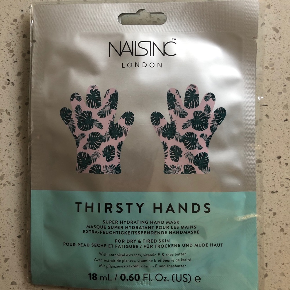 Nailsinc thirsty hands hydrating hands mask